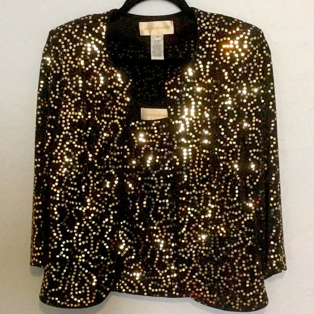 Jeanne Alexander 2-piece sparkly top